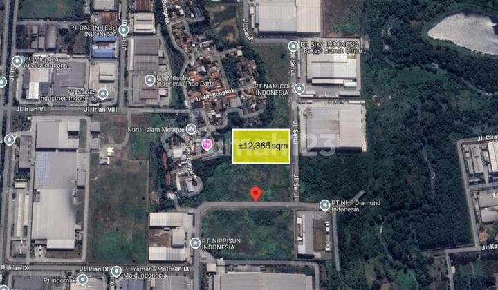 DIJUAL TANAH INDUSTRI DI MM2100 - BEKASI