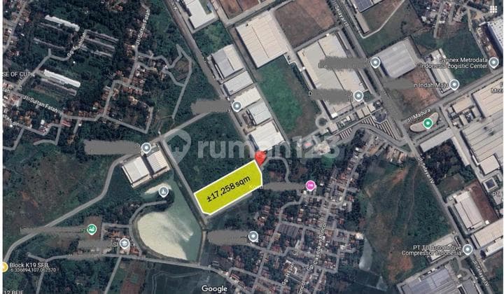 DIJUAL TANAH INDUSTRI DI MM2100 - BEKASI