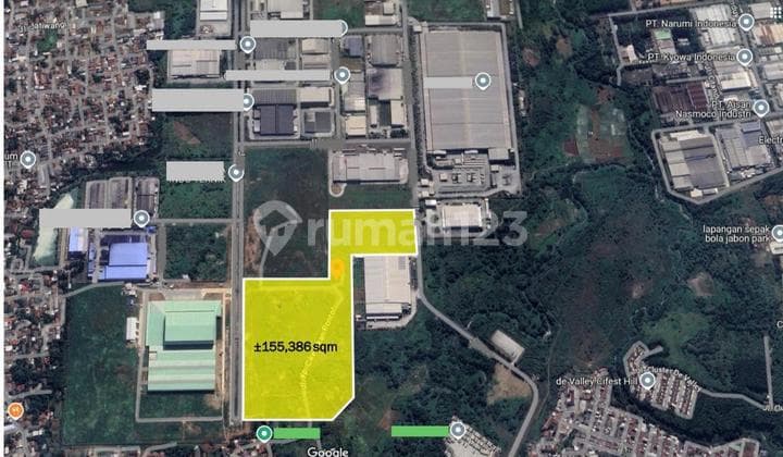 DIJUAL TANAH INDUSTRI DI MM2100 - BEKASI