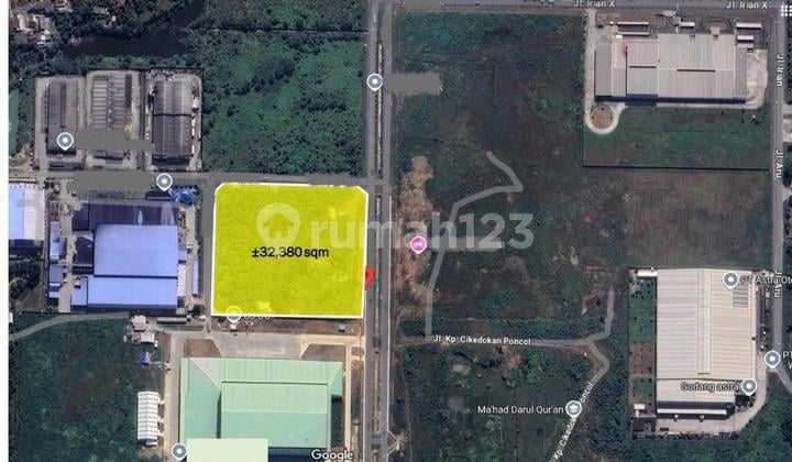 DIJUAL TANAH INDUSTRI DI MM2100 - BEKASI