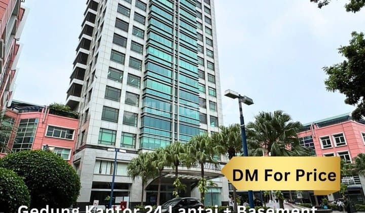 Mega Kuningan Gedung 24 Lantai + Basement Dijual, Area Bisnis Premium