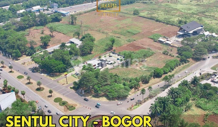 Tanah Komersial Sentul Raya Bogor Persegi Murah Rp 16 Juta Per M2