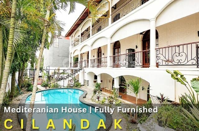 Rumah Cilandak Mediteranian Fully Furnished. Nice Pool, Tanah Ngantong