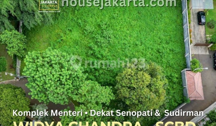 Tanah Widya Chandra Kavling Exclusive Dalam Komplek Perumahan Menteri & Pejabat