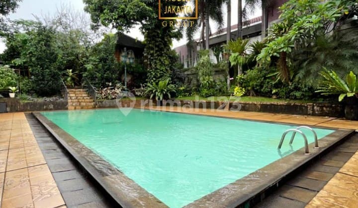 Kalibata 2 Lantai Siap Huni Murah Taman, Pool Jalan Lebar Bisa Cluster