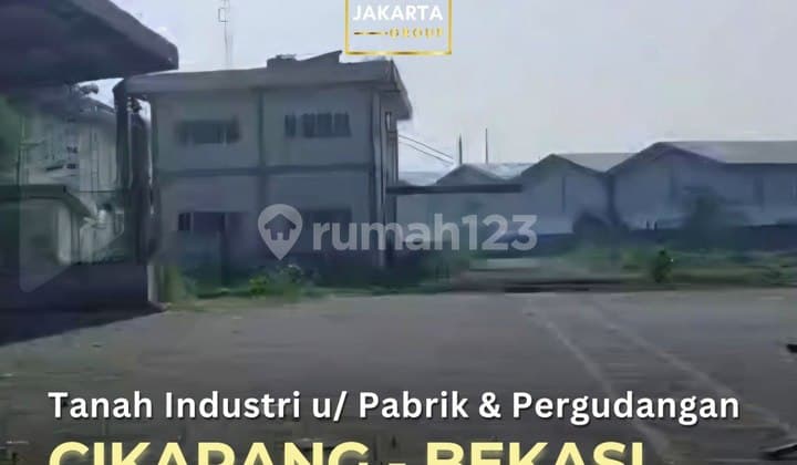 Tanah & Bangunan Industri Hitung Tanah Bisa Untuk Pabrilk atau Gudang