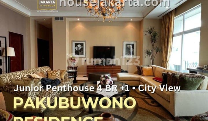 The Pakubuwono Residence Junior Penthouse 4Br+1Study City View
