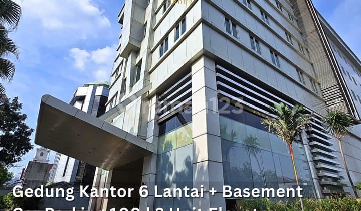 Gedung Mampang Prapatan 6 Lantai + Basement Dekat Rasuna Said Kuningan