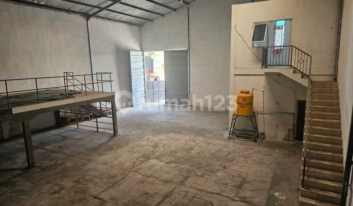 BISA SEWA BULANAN Gudang Tambak Sawah Waru Sidoarjo 13x22 Ada Mezzanine Lt2 Space Lebih Luas Bisa Akses Kontainer