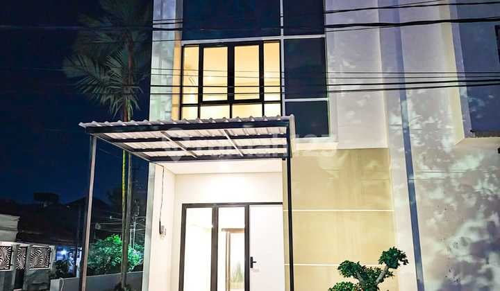 Dekat Kampus Upn Rumah Modern Scandinavian 2 Lantai Rungkut Asri Surabaya Ready 5 Unit Harga 1m An Dp Minim