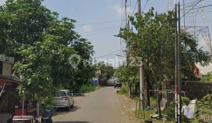 Tanah Sambisari Surabaya Barat 21x46 SHM Rata Urug Bentuk Persegi Cocok Utk Gudang/Workshop/Perumahan