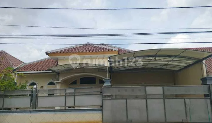 Rumah 1 Lantai dengan Denah Plong & Sirkulasi Optimal Wonorejo Permai - Nirwana Executive Rungkut, Surabaya Timur