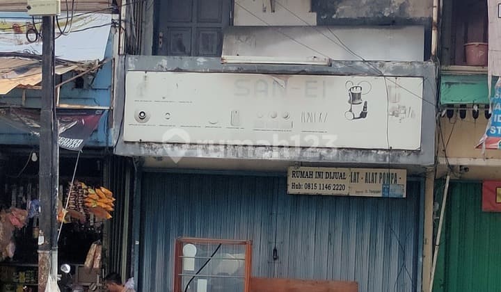 Dijual Ruko Pinggir Jalan, Cocok Untuk Dagang Atau Jasa Servis