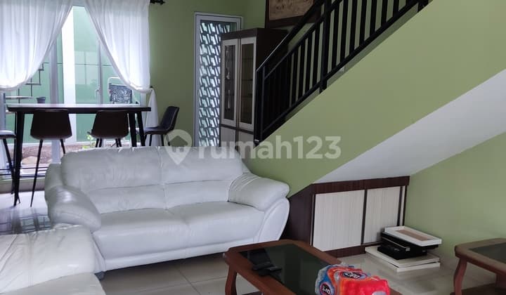 Nice Furnished 3-Bedroom Amanda Cluster House for Rent in Summarecon Bandung
