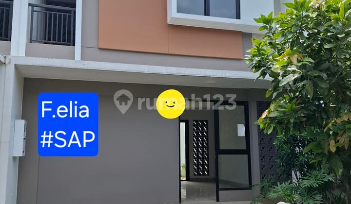 Sewa Rumah 2 Kamar . Ac+ Gordyn Cluster Dayana Di Summarecon Bandung