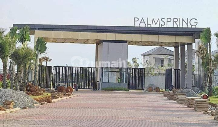 Jual kavling PIK 2 view danau palm spring luas 1000m2 di boulevar