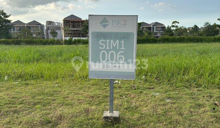 Dijual Kavling Strategis.di.simprug Village Pik 2 Tangerang.banten