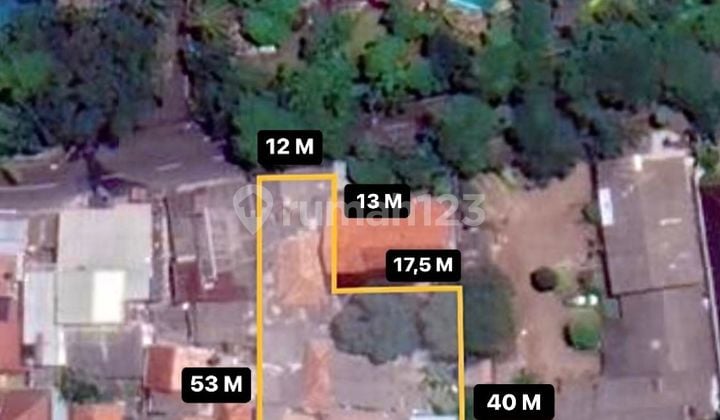 Jual Tanah Luas 1.236 m² di Lokasi Bagus di Jl. Limo Permata Hijau, Jakarta Selatan.