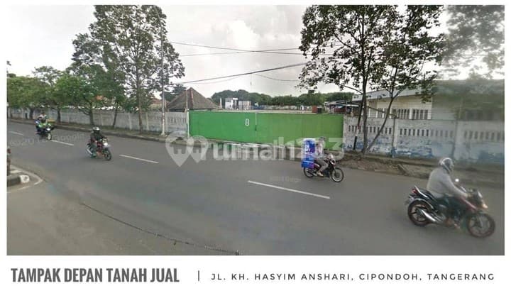 For Quick Sale Warehouse / Commercial Land - KH. Hasyim Ashari Road - Cipondoh Raya