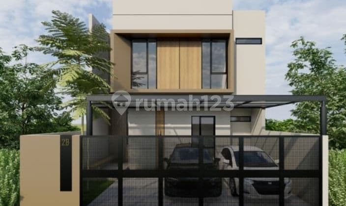 Brand New! ! Modern Minimalist House in Taman Aries Block e8, North Meruya, Kembangan, West Jakarta