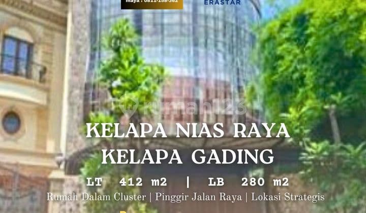 Rumah Kelapa Gading Barat Jakarta Utara Jl Raya Kelapa Nias