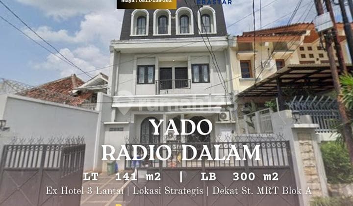 Dijual Rumah Kost Penginapan Gandaria Jakarta Selatan