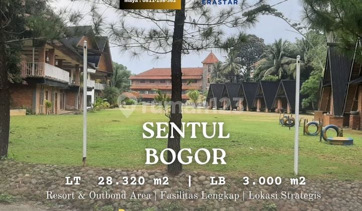 Dijual Resort Sentul Bogor Lokasi Strategis Fasilitas Lengkap