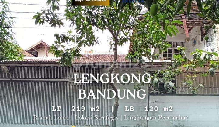 Dijual Rumah Turangga Lengkong Buahbatu Bandung