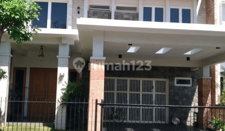 Rumah 2 Lantai Unfurnish Siap Huni Kawasan Elit Tje Gayungsari