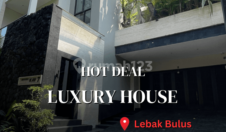 Hot Deal - Jual Cepat & Nego! Luxury House 4 Lantai