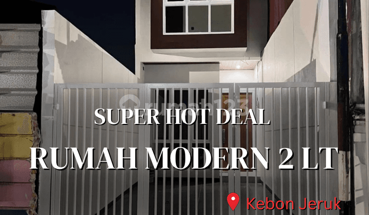 Hot Deal Rumah Baru Kebon Jeruk - Termurah & Nego!