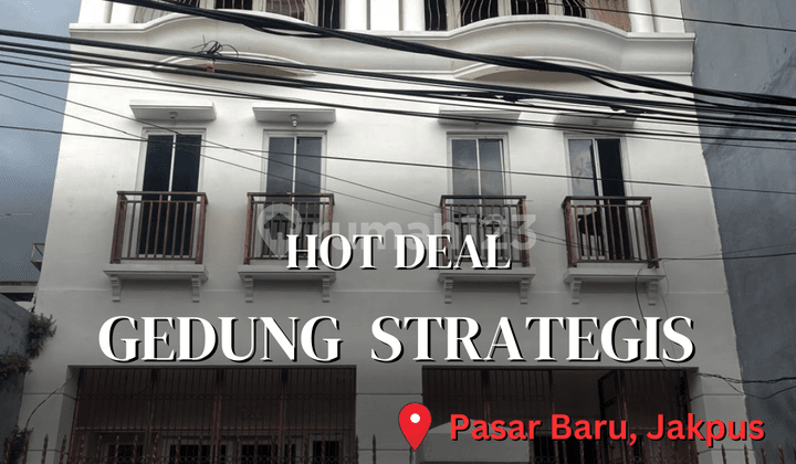 Hottest Deal - Quick Sale & Negotiable! Two Strategic Buildings in Central Jakarta