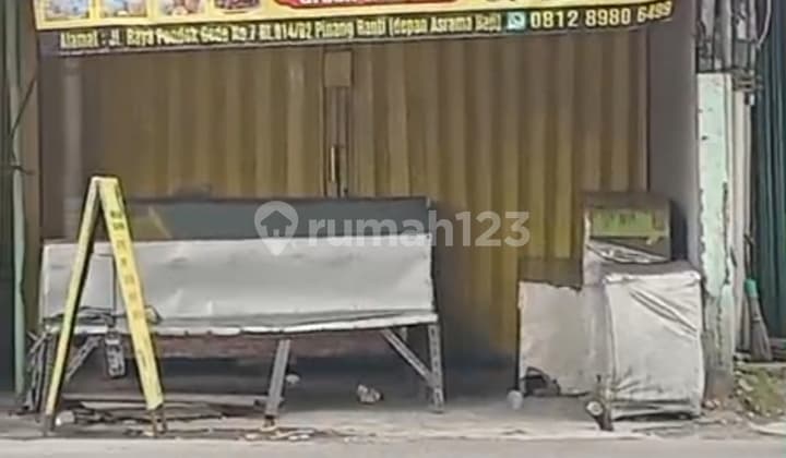 Jual Cepat Nego Murah 7 Kios Pinggir Jalan Raya Utama Pondok Gede