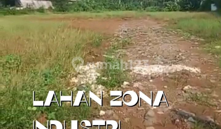 Termurah Jual Cepat Nego Lahan Keras Zona Industri Cikupa