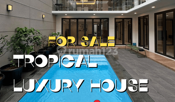 Hot Deal - Mega Kuningan Newly Renovated Tropical Luxury House