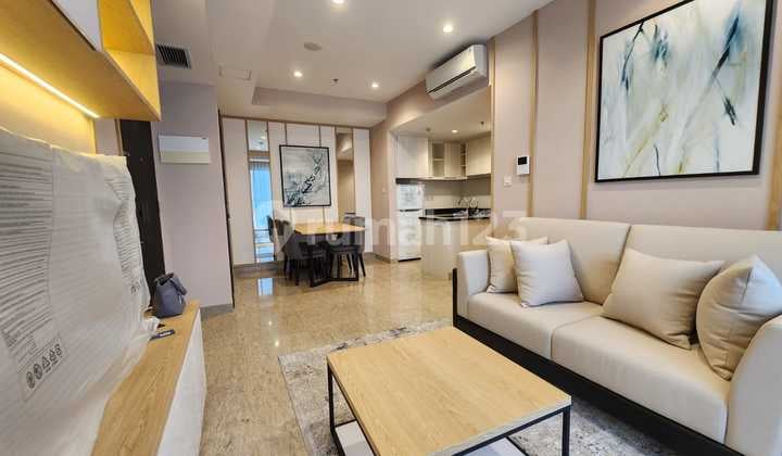Dijual Apartemen Full Furnish Bagus 2 Kamar Tidur Di Branz Bsd