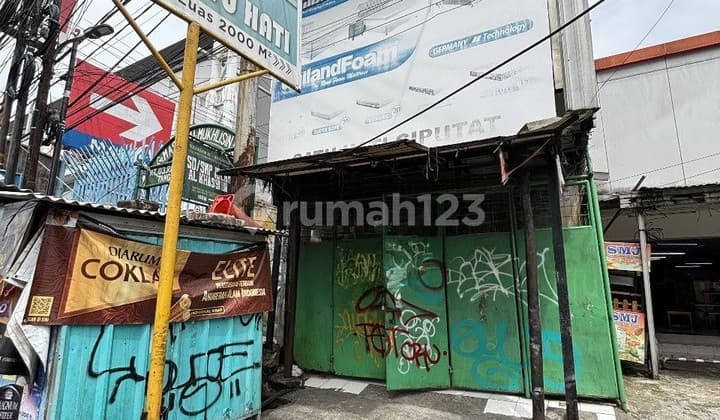 Disewakan Ruko Luas 2400 Meter di Jalan Utama Dewi Sartika Ciputat Tangsel
