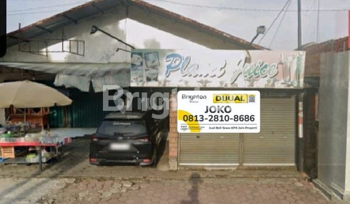 Rumah strategis pinggir jalan gatot subroto magelang