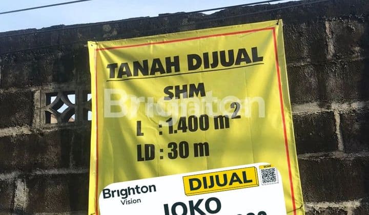 Tanah Pekarangan dekat Pakuwon Mall Jogja