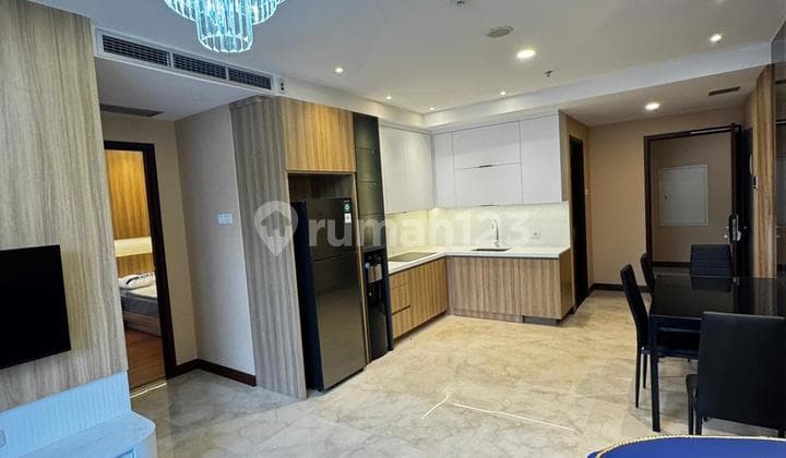 Dijual Apartemen Full Furnished Mewah di Hegarmanah Residence 2 BR Hunian Nyaman Aman dan Siap Huni Lokasi Strategis
