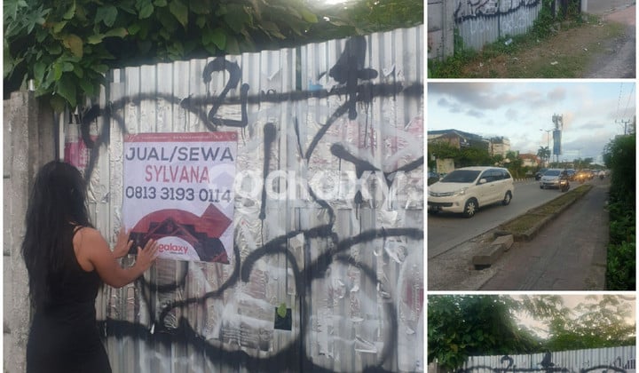 Tanah di Sunset Road Bali Dekat Bank Bni & Farah's Carpet