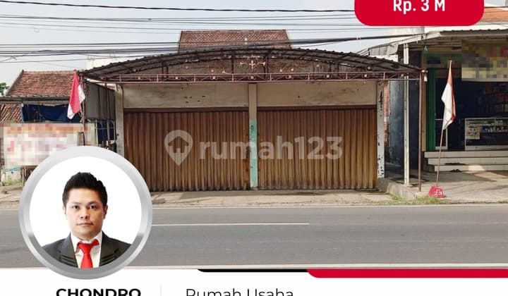 Rumah Usaha Hadap Jalan Raya # Jalan Raya Menganti
