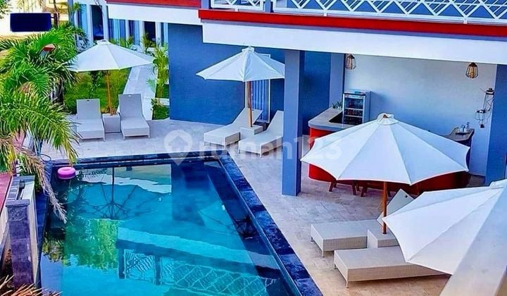 Dijual Hotel 2 Lantai di Gili Trawangan, Lombok Utara, 800 m2, SHM