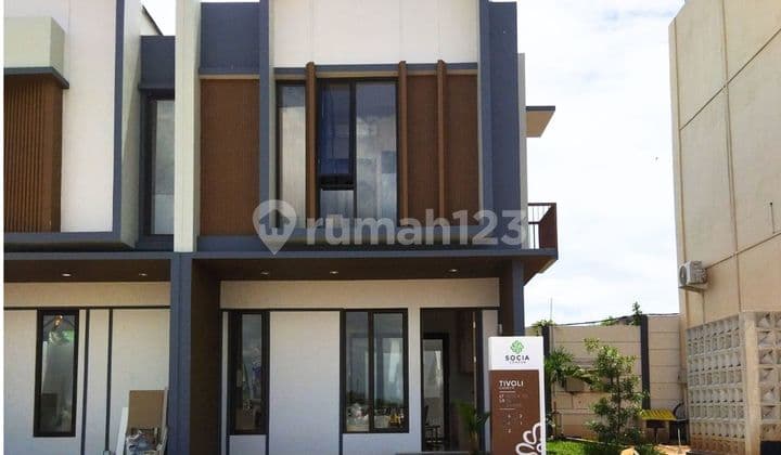 Rumah Socia Garden Karawang Rumah Baru Modern Minimalis