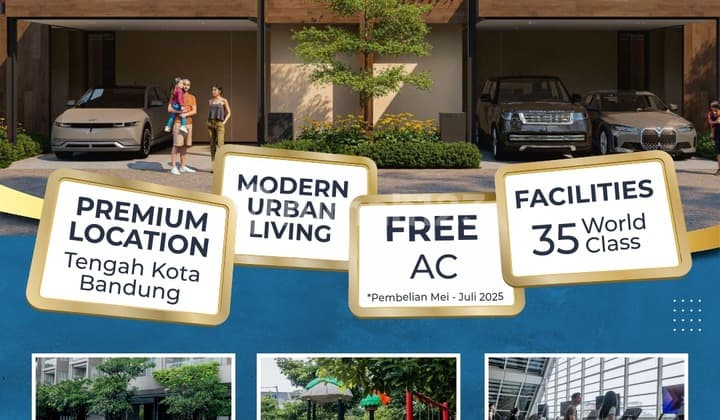 Rumah Lynnparc Landmark Residence Tengah Kota Bandung