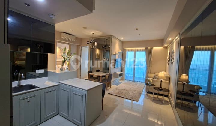 Disewakan La Riz Mansion Furnished Lengkap Dan Bagus 2 Kamar Tidur Furnished Apartemen Terenovasi