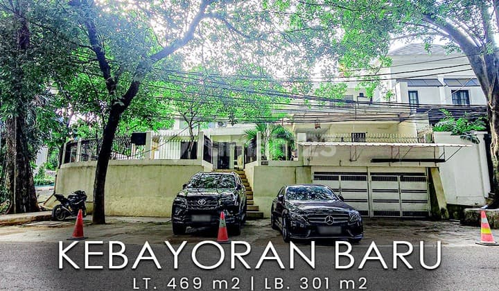 Luxurious Serene House Corner Position Kebayoran Baru (Nb)