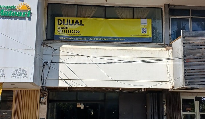 JUAL RUKO bagus panjang 35m , jarang ada, dekat Pusat Bisnis & Mal, di Cinere Depok