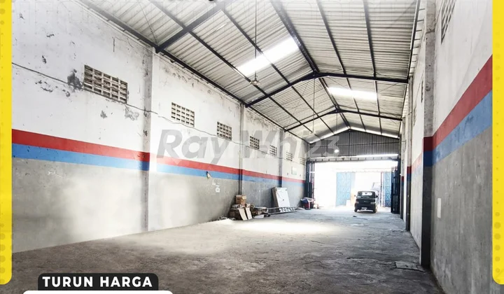 Gudang Sewa Siap Pakai Akses Kontainer di Jl Veteran Serengan
