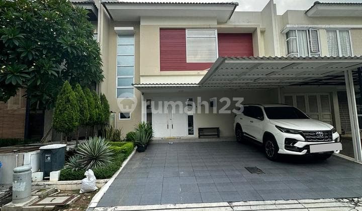 Di Jual Rumah Cluster New Serenade Lake Gading Serpong Full Furnish
